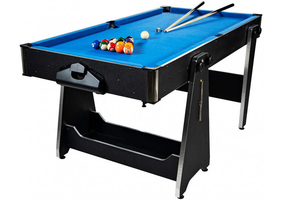 Table Multi Jeux Pliable 5ft Billard Air Hockey Babyfoot Vintage