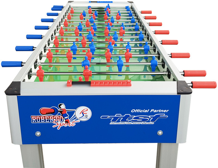 Babyfoot vintage ROBERTO SPORT USAGE INTENSIF College couleur rouge