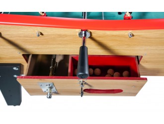 Baby foot avec monnayeur Catenaccio Flex bois clair