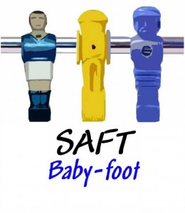 Logo club football de table SAFT Baby-foot