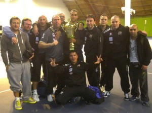 Les Coyotes d'Evry, champions de France de baby-foot par équipe pour la 3e fois