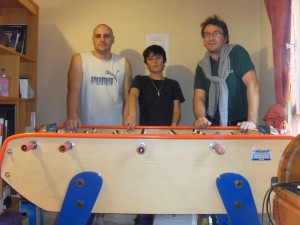 Bureau du club de baby foot de Quimper