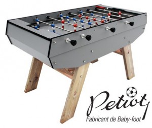 Baby foot Extérieur Petiot Alizé gris