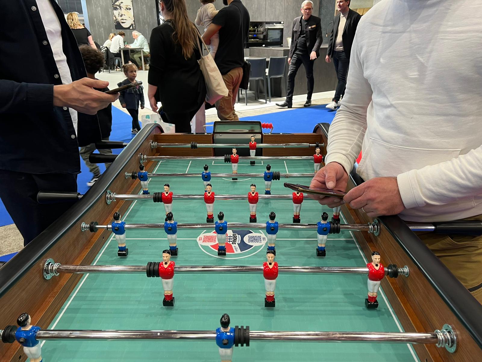 Baby-foot Catenaccio Sportivo à la foire de Lyon