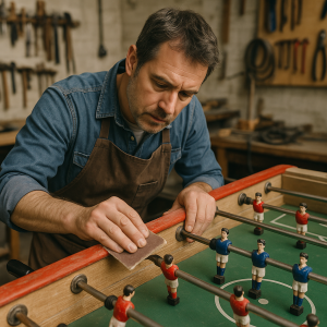 Rénovation d'un babyfoot