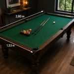 Combien mesure un billard ? Dimensions selon chaque type