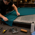 Comment changer un tapis de billard : guide complet étape par étape