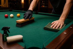 Comment nettoyer un tapis de billard