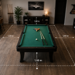 Quel espace autour d’un billard