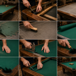 comment poser un tapis de billard