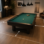 quelle place faut-il pour un billard