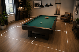 quelle place faut-il pour un billard